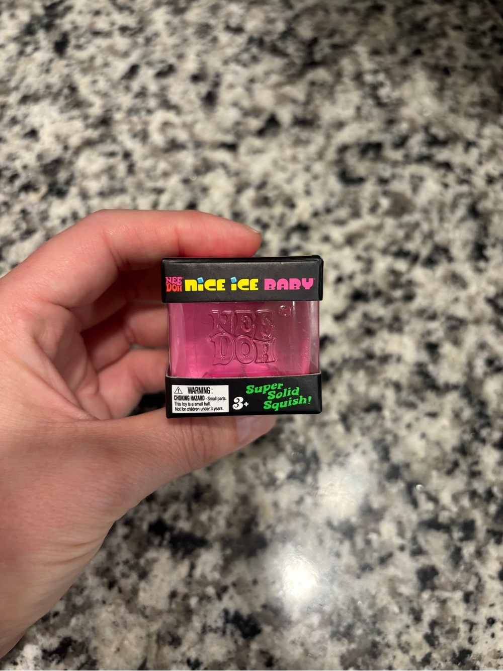 NEEDOH Nice Ice Baby Pink Super Solid Squish